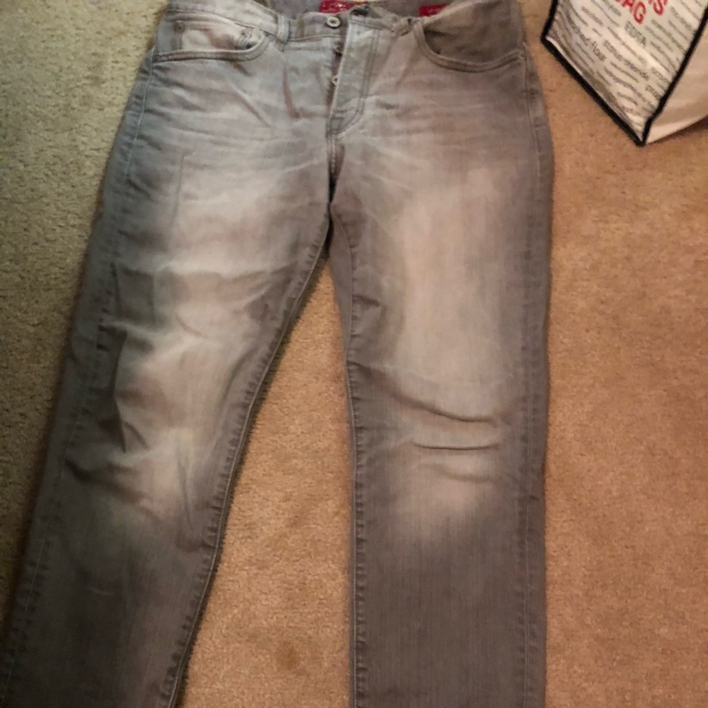 Fun funky lucky brand gray jeans